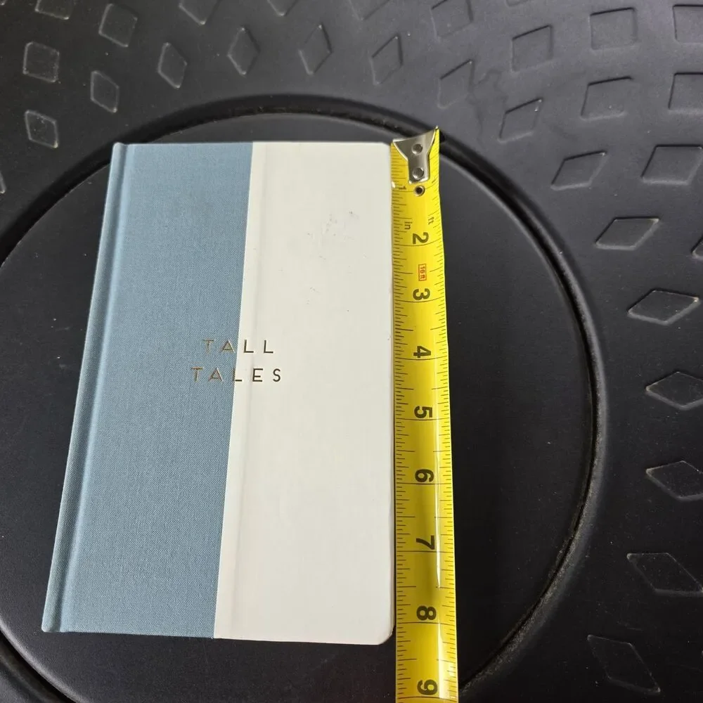 Lined Journal Halfsies Tall Tales Seafoam Green 240 Pages